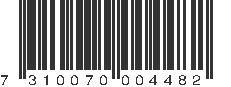 EAN 7310070004482