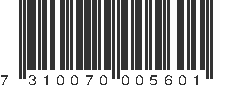 EAN 7310070005601