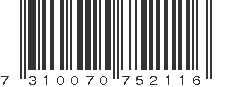 EAN 7310070752116