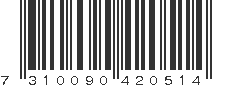 EAN 7310090420514