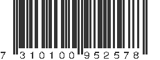 EAN 7310100952578