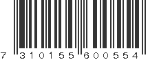 EAN 7310155600554