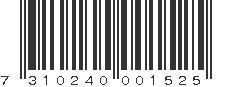 EAN 7310240001525