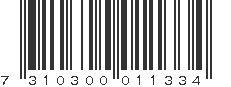 EAN 7310300011334