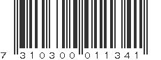 EAN 7310300011341