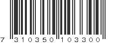 EAN 7310350103300