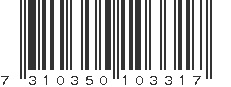 EAN 7310350103317