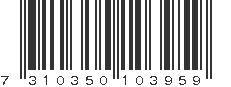 EAN 7310350103959
