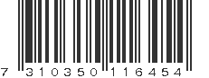 EAN 7310350116454
