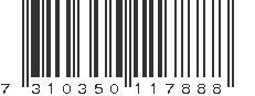 EAN 7310350117888