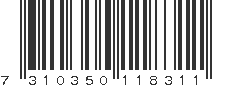 EAN 7310350118311