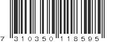 EAN 7310350118595
