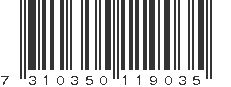EAN 7310350119035