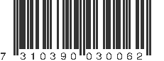 EAN 7310390030062