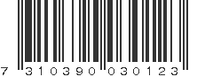 EAN 7310390030123