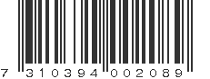 EAN 7310394002089