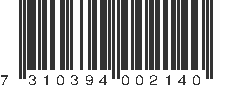 EAN 7310394002140