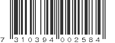 EAN 7310394002584