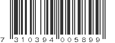 EAN 7310394005899