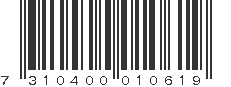 EAN 7310400010619