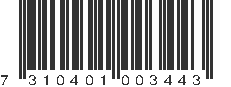 EAN 7310401003443