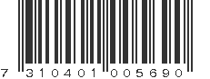 EAN 7310401005690