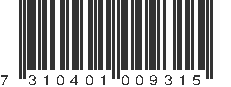 EAN 7310401009315