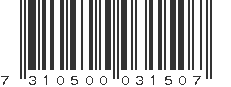 EAN 7310500031507
