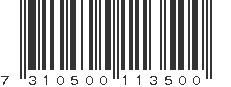 EAN 7310500113500