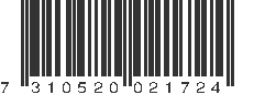 EAN 7310520021724