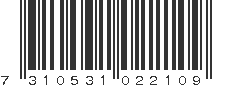 EAN 7310531022109