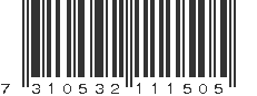 EAN 7310532111505