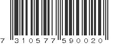 EAN 7310577590020