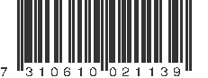 EAN 7310610021139