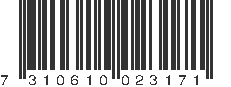 EAN 7310610023171