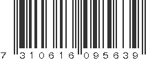 EAN 7310616095639