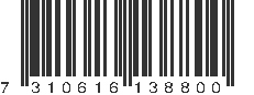 EAN 7310616138800