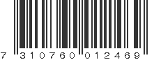 EAN 7310760012469