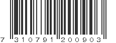 EAN 7310791200903