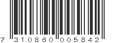 EAN 7310860005842