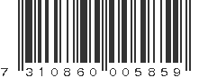 EAN 7310860005859
