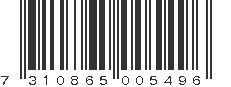 EAN 7310865005496