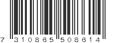 EAN 7310865508614