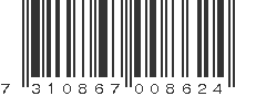 EAN 7310867008624