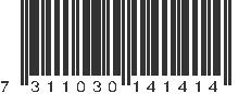 EAN 7311030141414