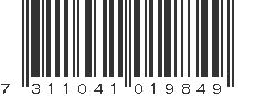 EAN 7311041019849