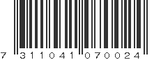 EAN 7311041070024