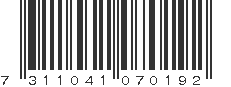 EAN 7311041070192