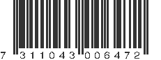 EAN 7311043006472