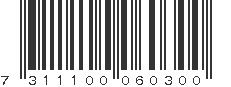 EAN 7311100060300